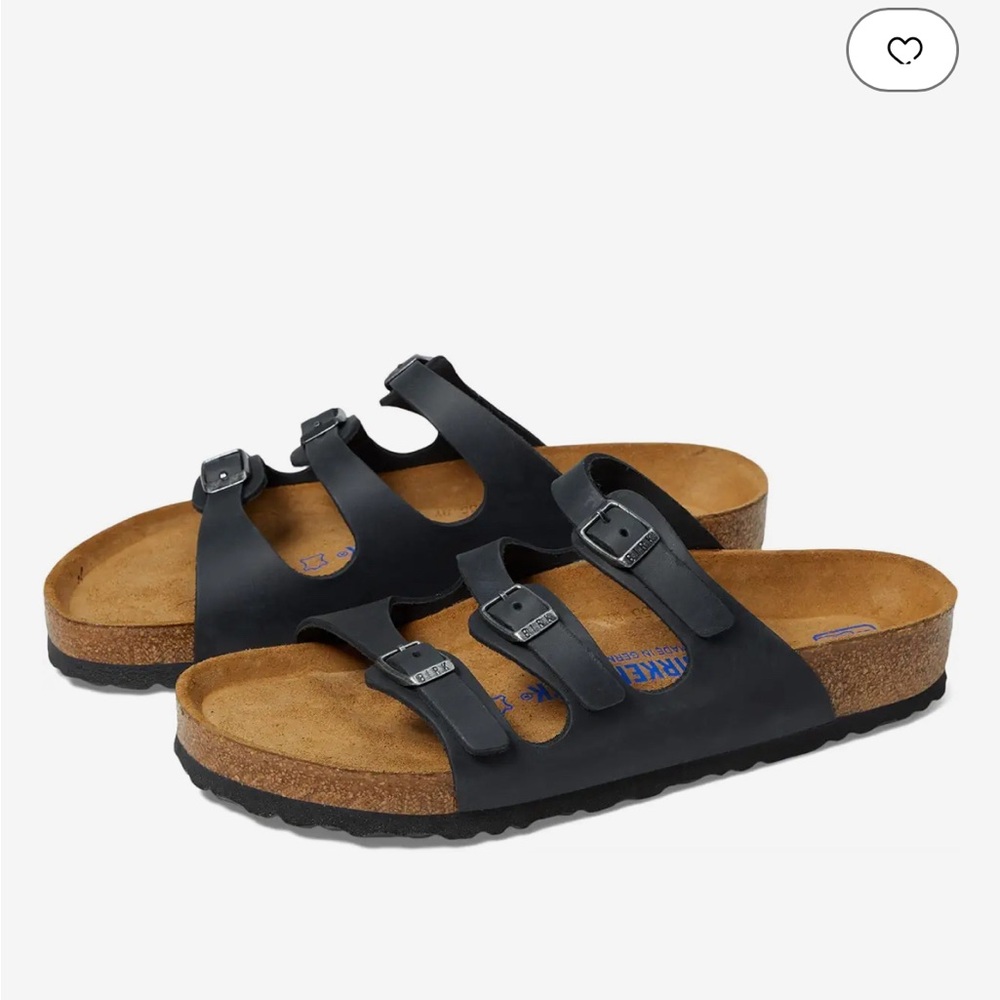 Well loved Florida Soft Footbed Birks with still a lot of life left in them🖤😌 - Picture 9 of 12